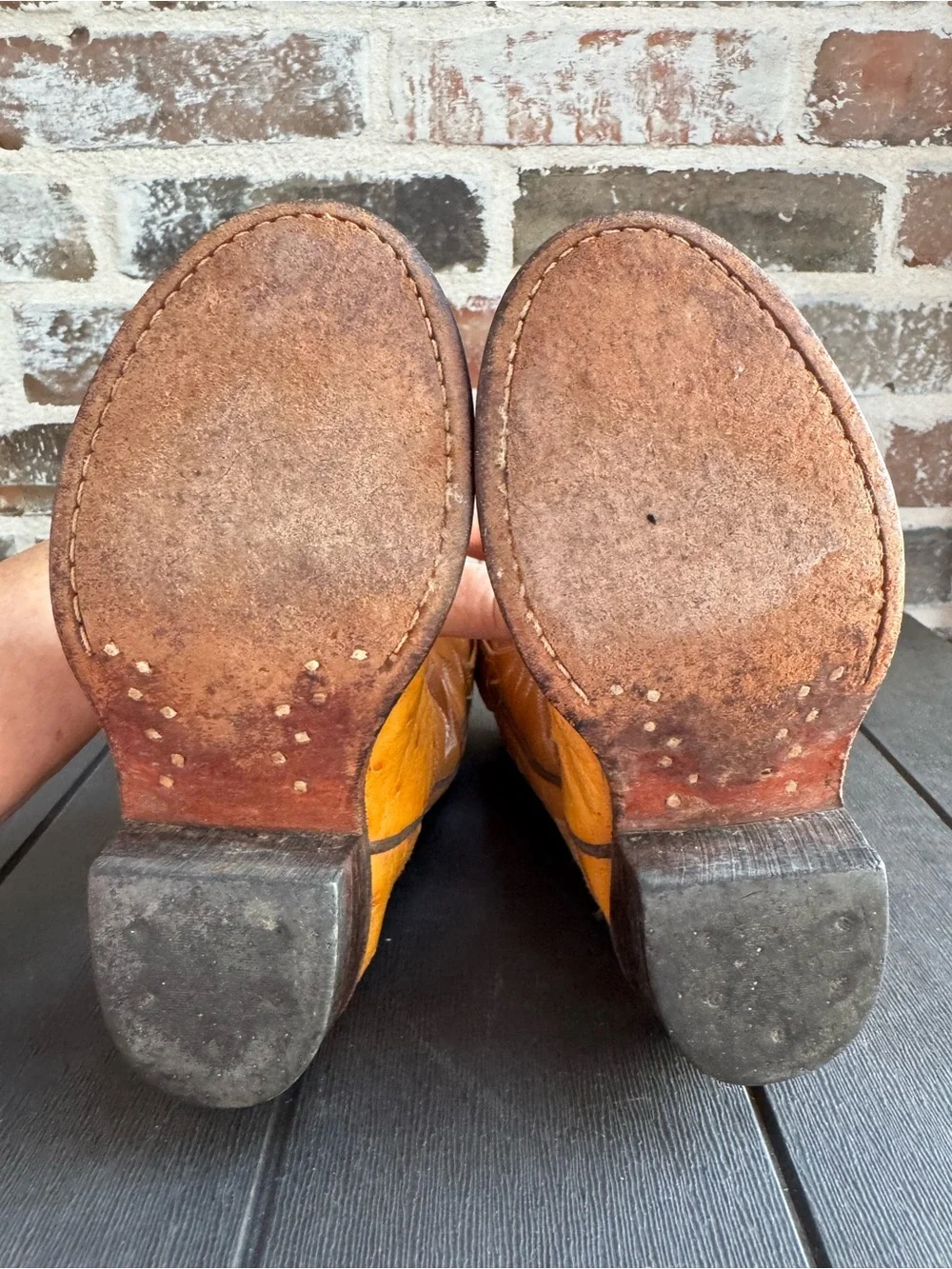 🤠 Handcrafted Vintage Kids Full-Quill Ostrich Cowboy Boots - Size 5 Y